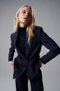 PINSTRIPE SUIT BLAZER