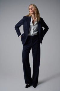 PINSTRIPE SUIT TROUSERS