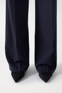 PINSTRIPE SUIT TROUSERS