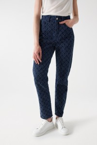 PANTALONS JACQUARD TRUE