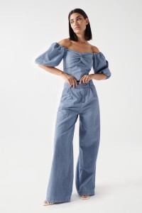 PANTALON LIGHTDENIM WIDE LEG