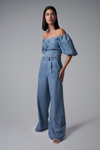 PANTALON LIGHTDENIM WIDE LEG