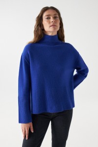 PULL EN LAINE ET CACHEMIRE