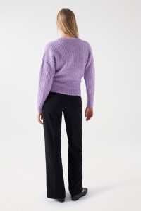 KNITTED WOOL JUMPER