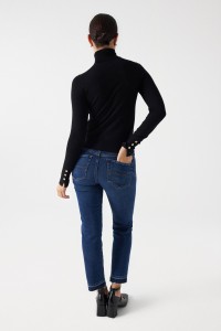 POLO NECK JUMPER