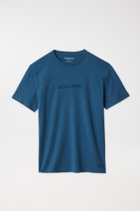 PLAIN T-SHIRT WITH SALSA LOGO