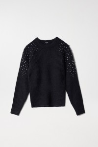 PULL EN MAILLE EN LAINE