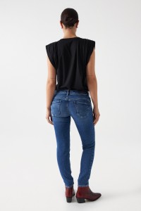 CROPPED WONDER PUSH UP-JEANS, SKINNY