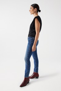 CROPPED WONDER PUSH UP-JEANS, SKINNY