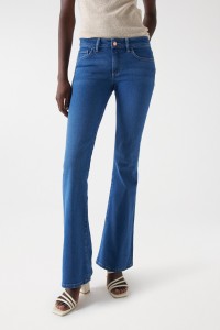 PUSH UP-JEANS, FLARE-PASSFORM