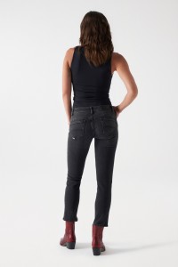 JEANPUSH UP CROPPED SLIM