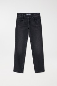 PUSH UP-JEANS, CROPPED, SLIM