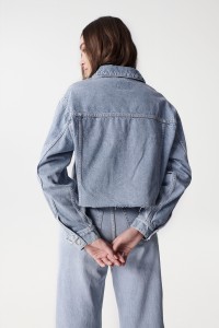 SHORT DENIM JACKET