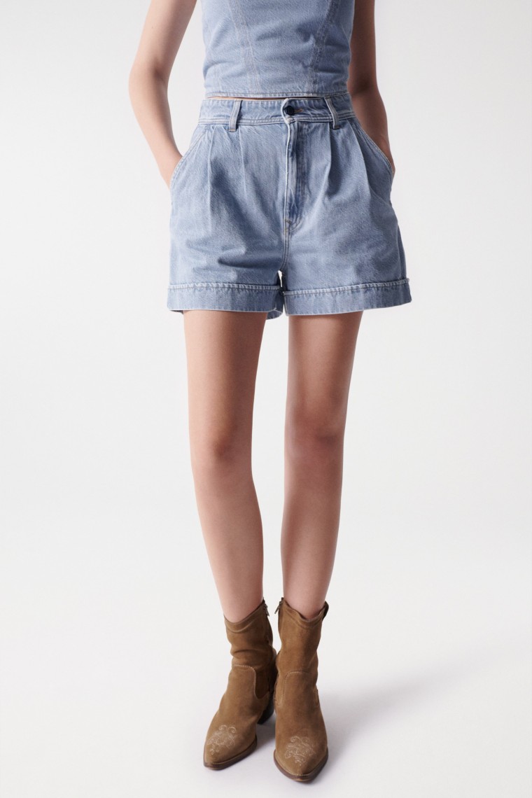 BAGGY DENIM SHORTS