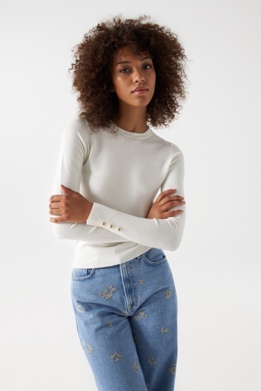 FINE KNIT JUMPER