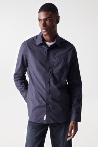 PLAIN POCKET SHIRT