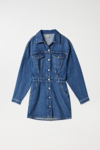 KURZES TRUE DENIM KLEID