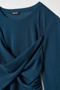 JUMPER WITH WRAPOVER DETAIL