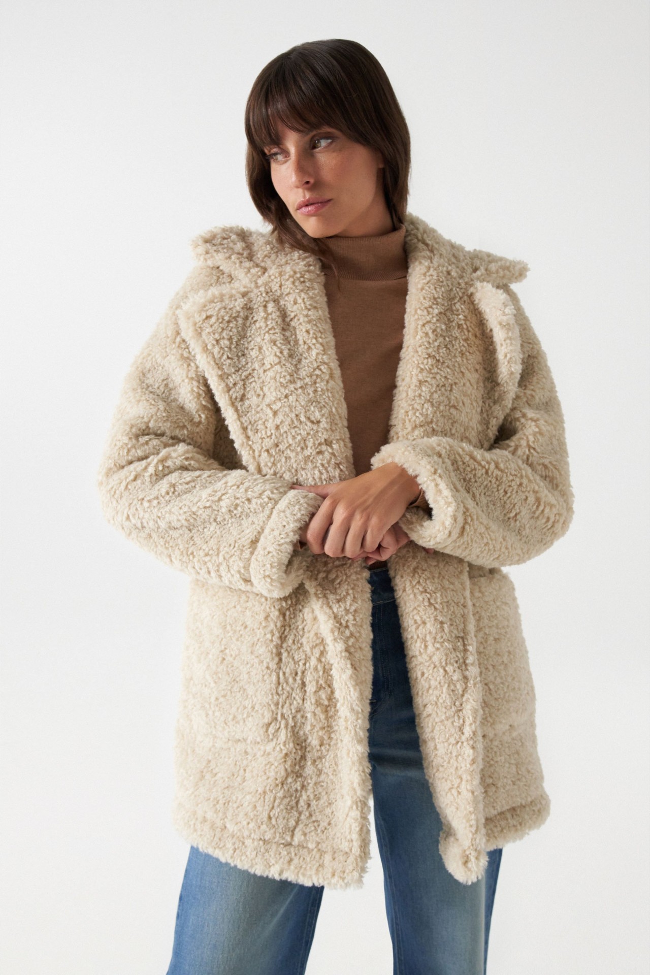 REVERSIBLE FUR COAT