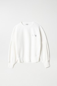 PLAIN SWEATSHIRT WITH SALSA LOGO