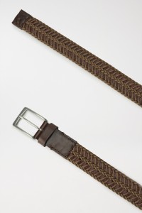 BRAIDED LEATHER BELT