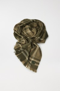 CHECKED SCARF