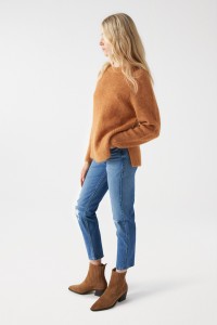 PULL EN LAINE ET MOHAIR