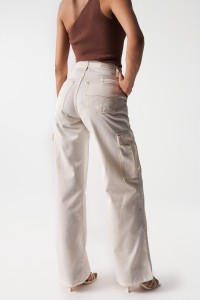 TRUE HIGH RISE CARGO TROUSERS