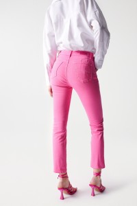 JEANS DESTINY PUSH UP ROSA SLIM