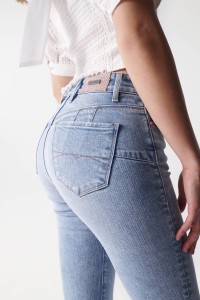 JEANS DESTINY PUSH UP CROPPED SLIM