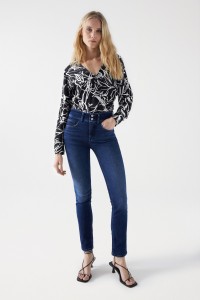 JEANS SECRET PUSH IN SLIM LAVAGEM PREMIUM