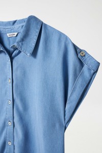 LIGHTDENIM KURZARM-SHIRT