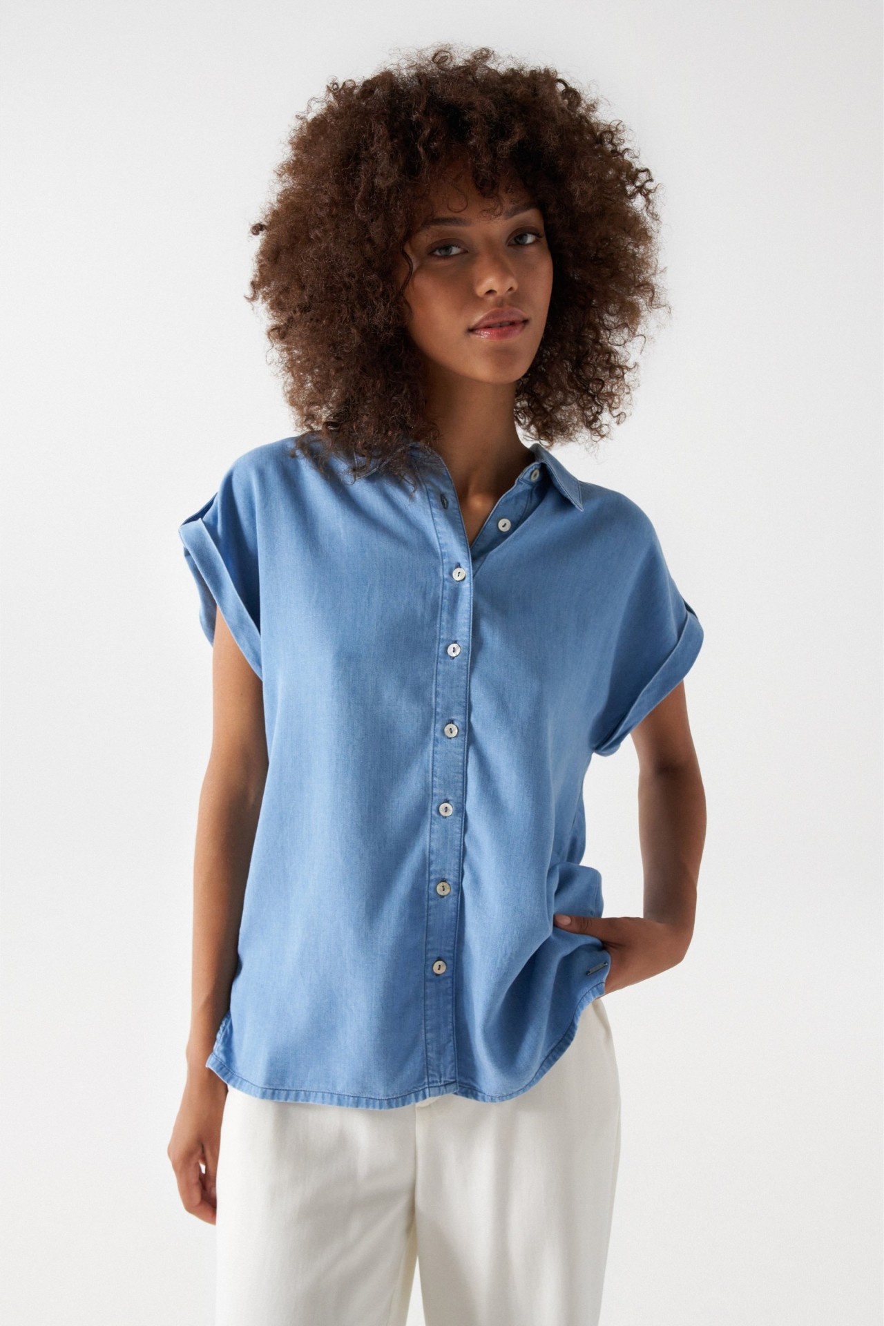 CAMISA MANGA CURTA LIGHTDENIM