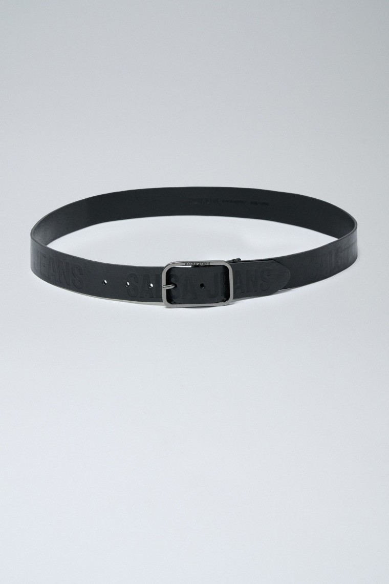 CEINTURE EN CUIR AVEC LOGO SALSA