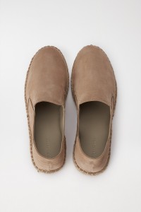 LEATHER ESPADRILLES