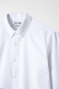 CAMISA DE ALGODN CON TEXTURA