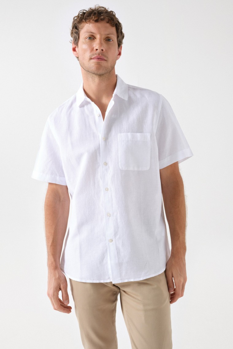 LINEN MIX SHIRT