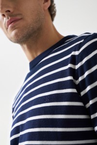 THIN WOOLLEN JUMPER WITH STRIPES