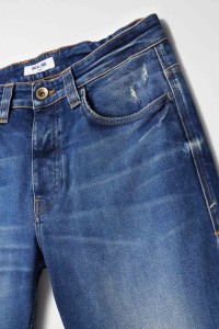 JEANS SLIM CRAFT SERIES COM LAVAGEM PREMIUM