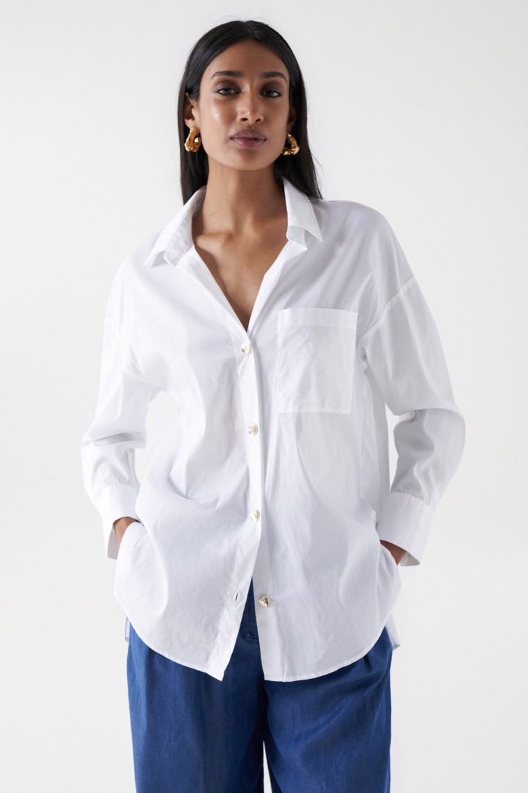 OVERSIZED SHIRT WITH POCKET