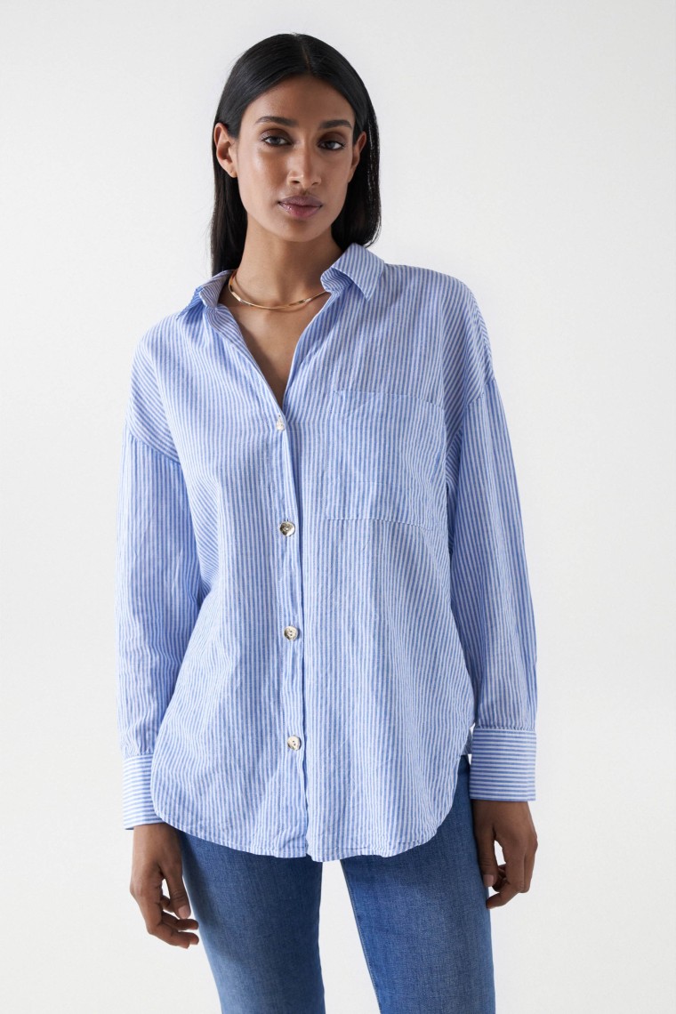 CHEMISE OVERSIZE  RAYURES