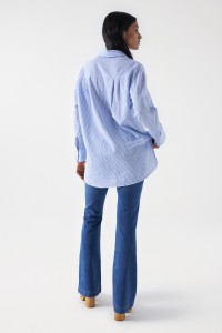 CAMISA DE RAYAS OVERSIZE