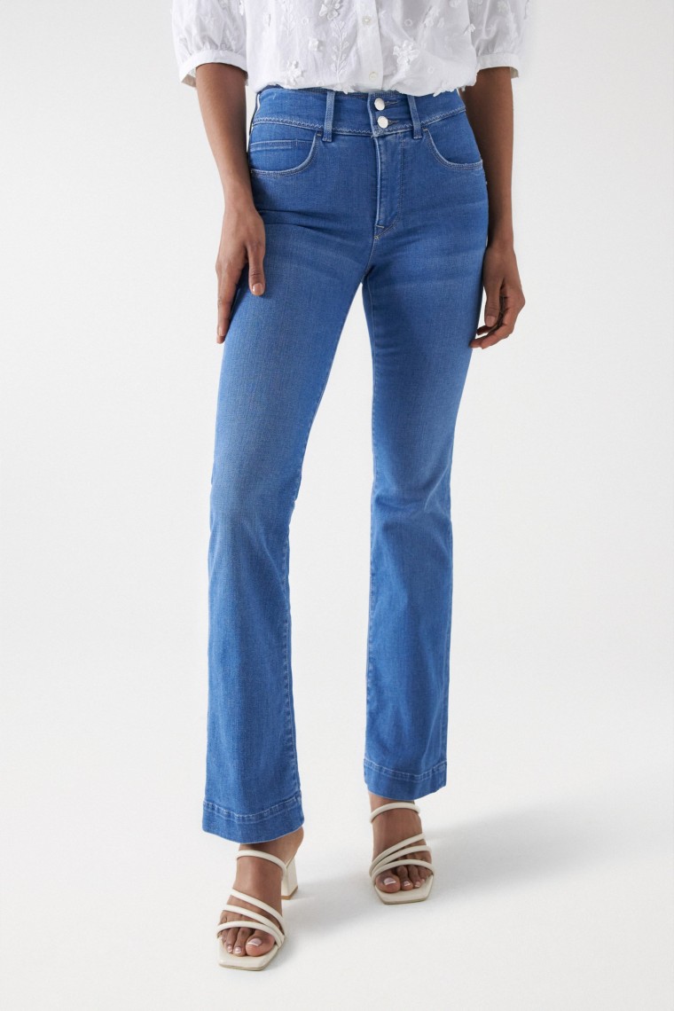 HEIMLICHER PUSH IN BOOTCUT-JEANS