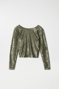 SEQUINNED TOP