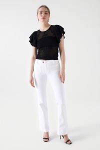 TRANSPARENTE JACQUARD-T-SHIRT