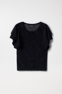 TRANSPARENTE JACQUARD-T-SHIRT