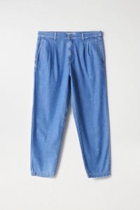 TAPERED PANTS IN LIGHTDENIM