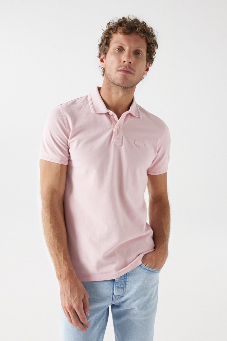 PREMIUM WASH POLO SHIRT, NO POCKET