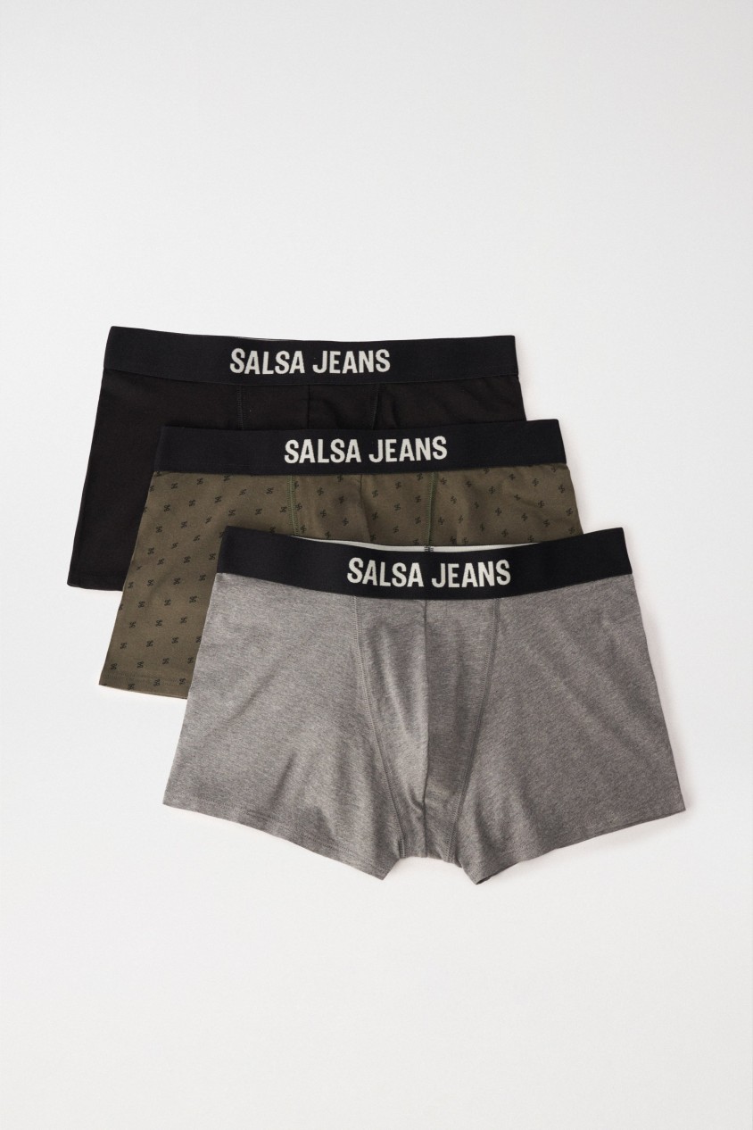 PACK DE 3 BOXERS