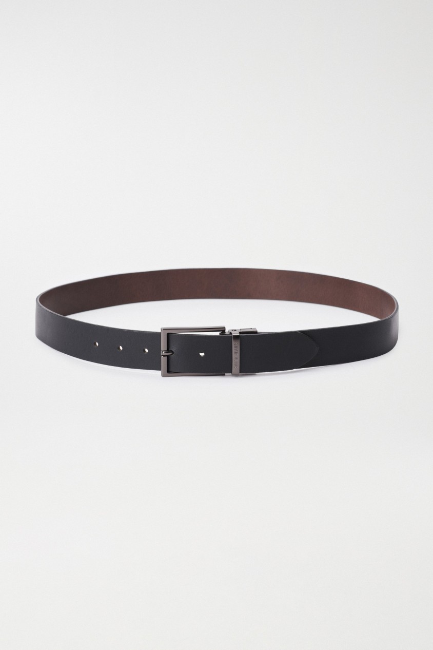 REVERSIBLE LEATHER BELT